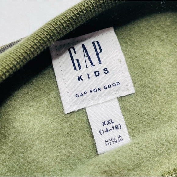 gap NWOT G Logo Camo Crew Neck Fleece Sweatshirt - Picture 4 of 5